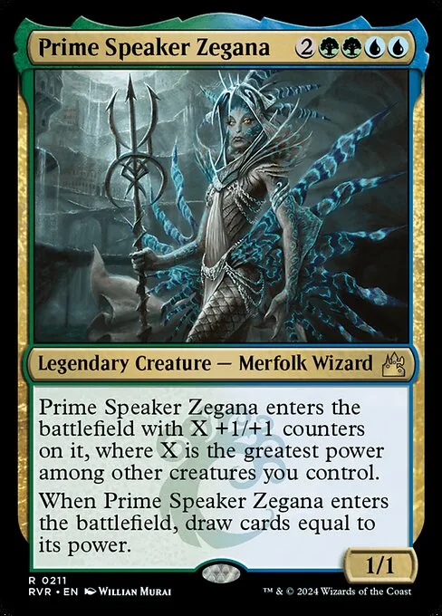 Prime Speaker Zegana · Ravnica Remastered 211/531