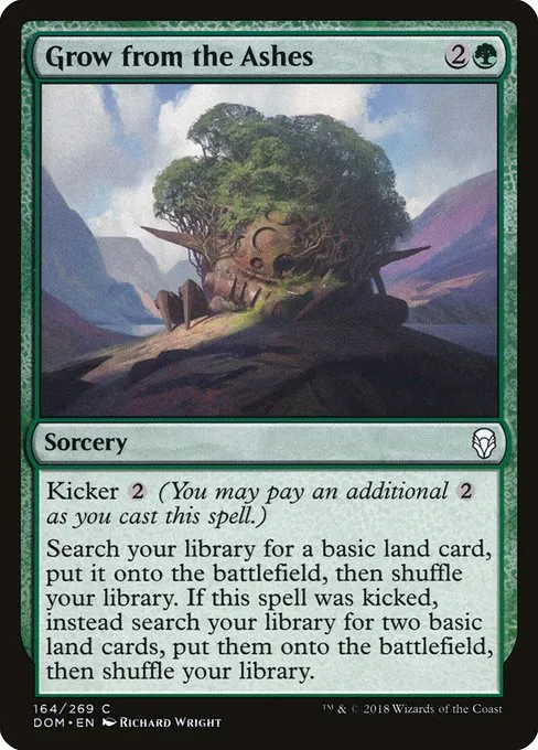Grow from the Ashes · Dominaria 164/280