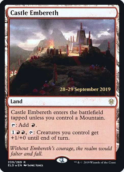 Castle Embereth · Throne of Eldraine Promos 239s/138