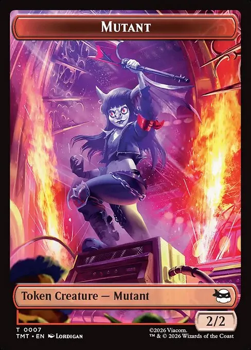 Mutant · Teenage Mutant Ninja Turtles Tokens 7/10