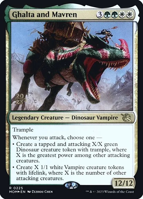 Ghalta and Mavren · March of the Machine Promos 225s/144