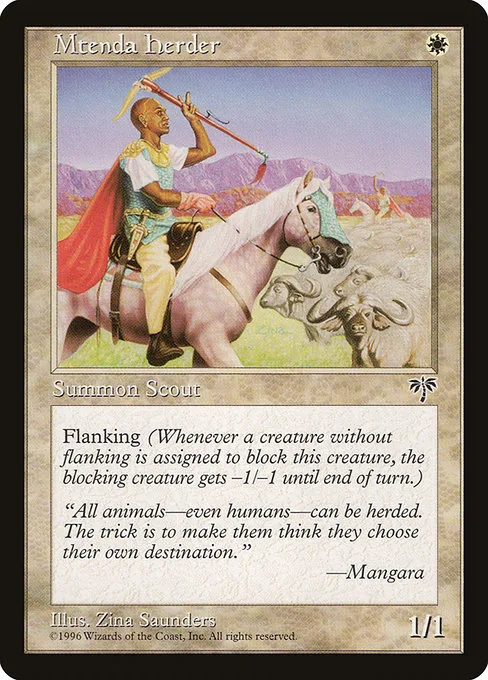 Mtenda Herder · Mirage 29/353