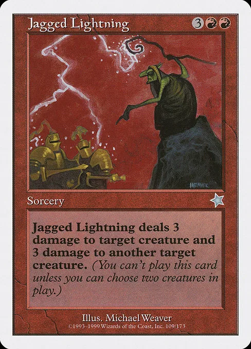 Jagged Lightning · Starter 1999 109/173