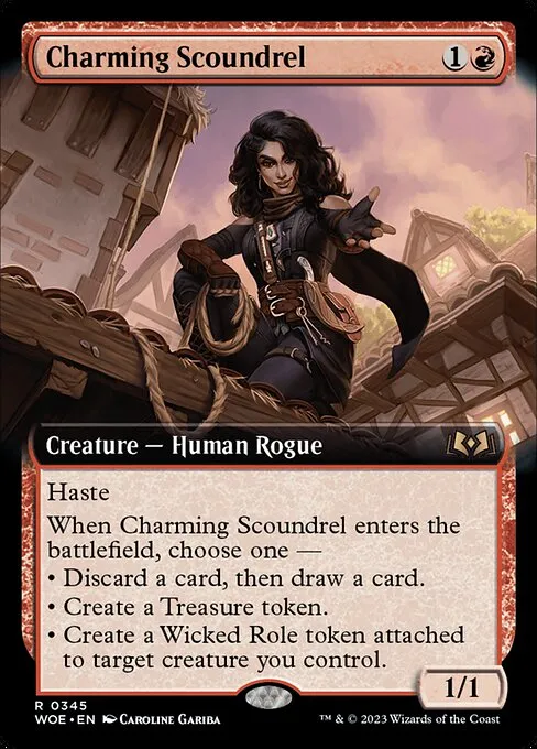 Charming Scoundrel · Wilds of Eldraine 345/381