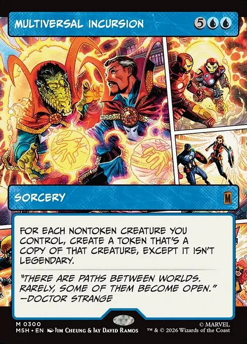 Multiversal Incursion · Marvel Super Heroes 300/24
