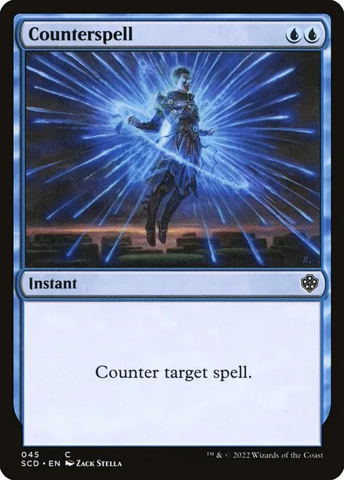 Counterspell · Starter Commander Decks 45/352