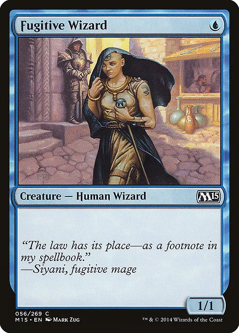 Fugitive Wizard · Magic 2015 56/284