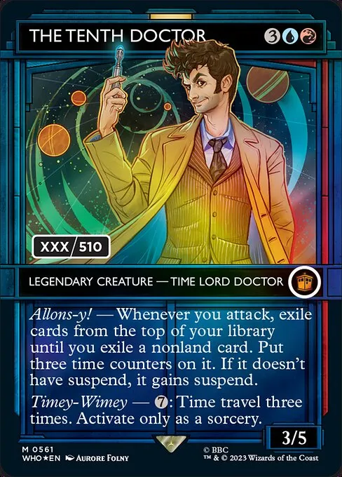The Tenth Doctor · Doctor Who 561z/1178