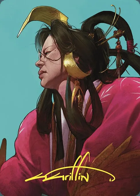 Azami, Lady of Scrolls // Azami, Lady of Scrolls · Commander Masters Art Series 52/81