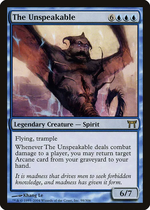 The Unspeakable · Champions of Kamigawa 98/307