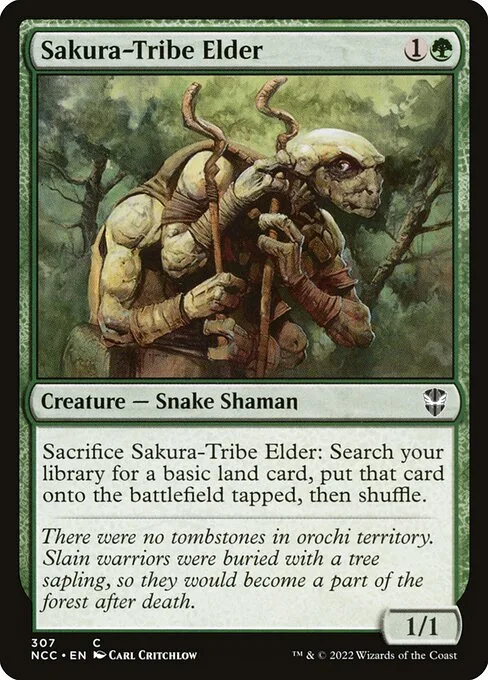 Sakura-Tribe Elder · New Capenna Commander 307/447