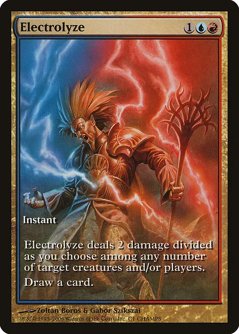 Electrolyze · Champs and States 1/12