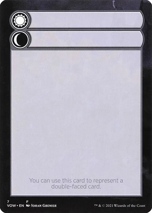 Double-Faced Substitute Card · Innistrad: Crimson Vow Substitute Cards 7/9