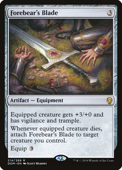 Forebear's Blade · Dominaria 214/280