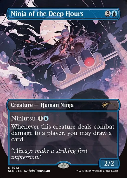 Ninja of the Deep Hours · Secret Lair Drop 1912/2547