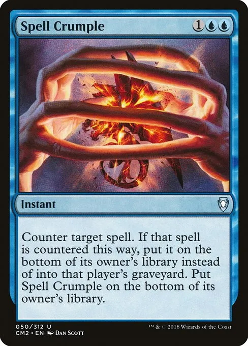 Spell Crumple · Commander Anthology Volume II 50/312