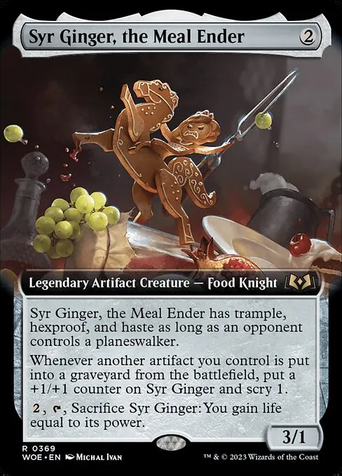 Syr Ginger, the Meal Ender · Wilds of Eldraine 369/381
