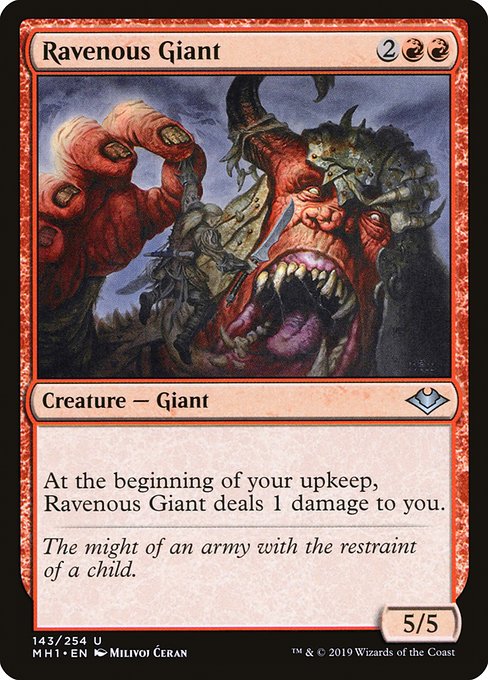 Ravenous Giant · Modern Horizons 143/255