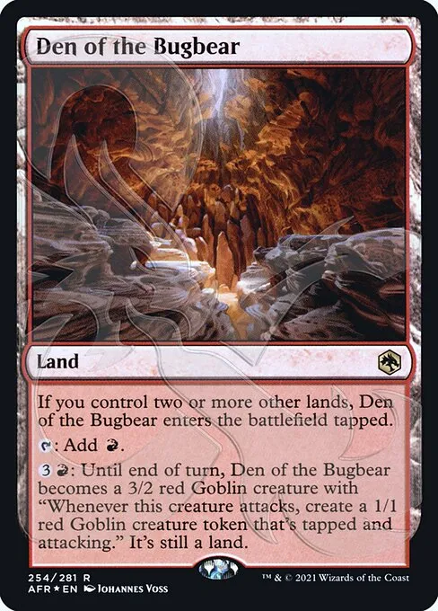Den of the Bugbear · Adventures in the Forgotten Realms Promos 254a/241