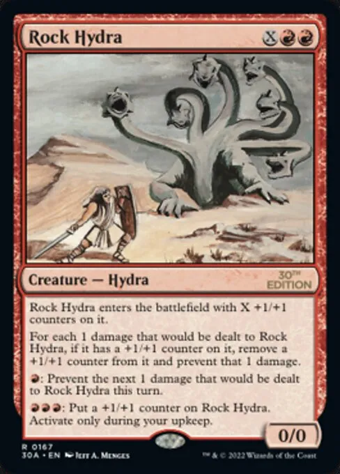 Rock Hydra · 30th Anniversary Edition 167/594