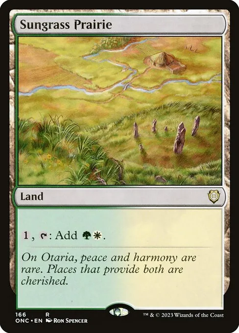 Sungrass Prairie · Phyrexia: All Will Be One Commander 166/174