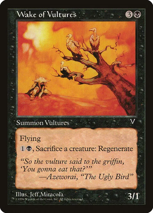Wake of Vultures · Visions 74/167