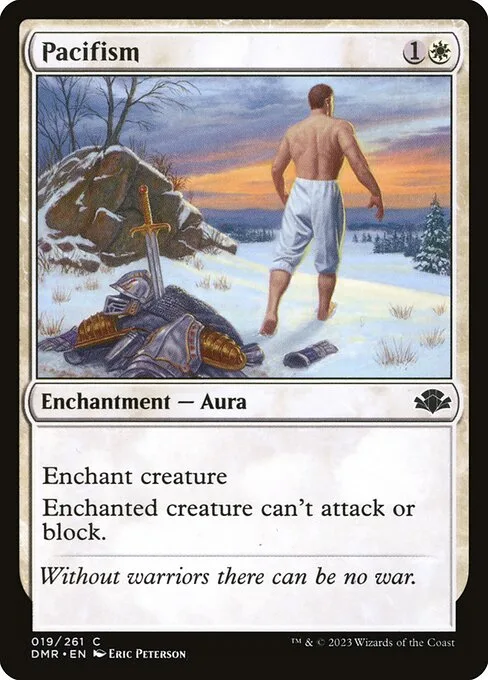 Pacifism · Dominaria Remastered 19/457