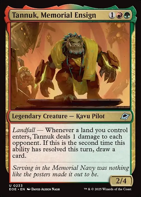 Tannuk, Memorial Ensign · Edge of Eternities 233/400