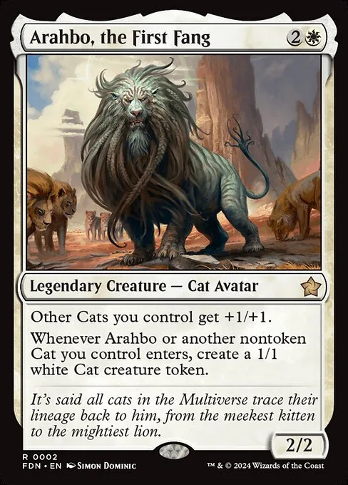 Arahbo, the First Fang · Foundations 2/771