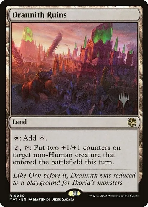 Drannith Ruins · March of the Machine: The Aftermath Promos 50p/8