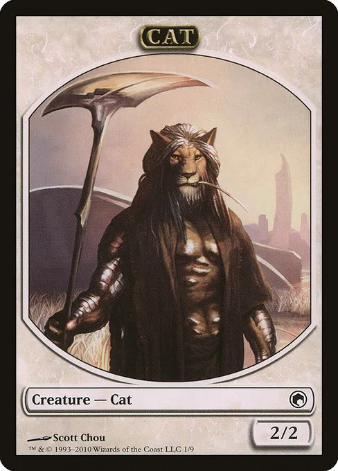 Cat · Scars of Mirrodin Tokens 1/10