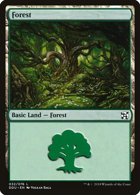 Forest · Duel Decks: Elves vs. Inventors 32/76