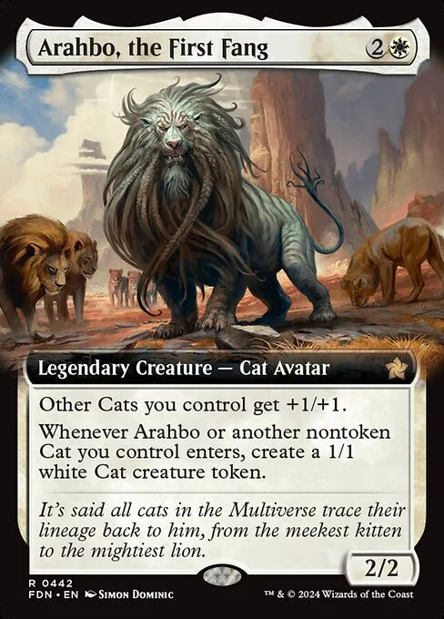 Arahbo, the First Fang · Foundations 442/771