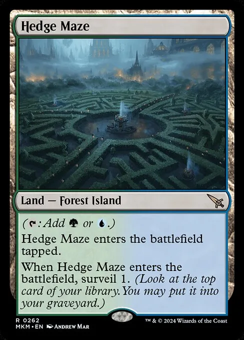 Hedge Maze · Murders at Karlov Manor 262/451