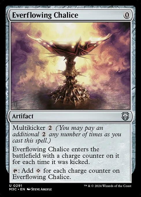Everflowing Chalice · Modern Horizons 3 Commander 291/398