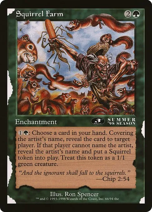 Squirrel Farm · Oversized League Prizes 49/83