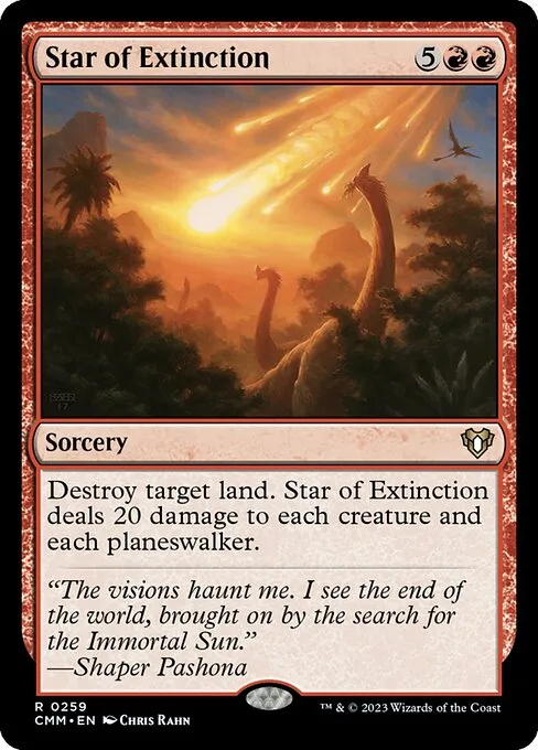 Star of Extinction · Commander Masters 259/1067