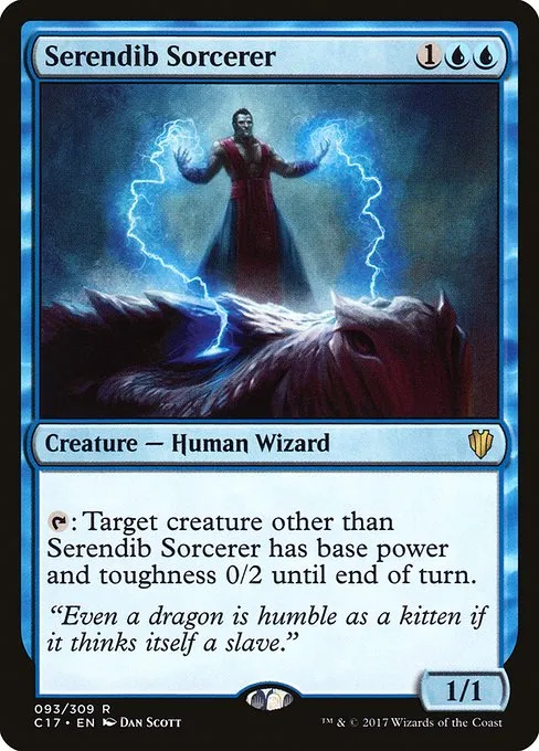 Serendib Sorcerer · Commander 2017 93/309