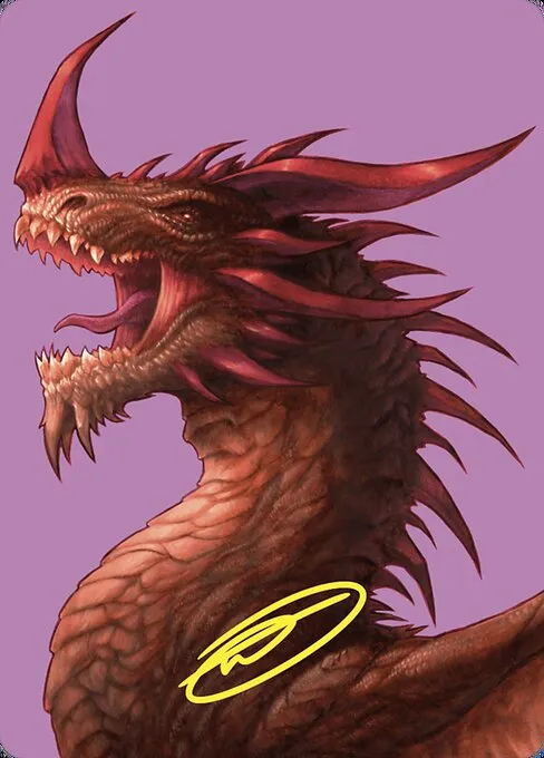 The Ur-Dragon // The Ur-Dragon · Commander Masters Art Series 61/81