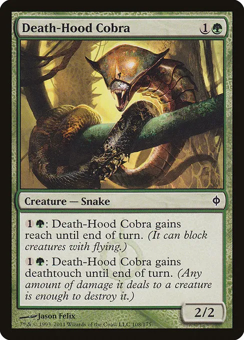 Death-Hood Cobra · New Phyrexia 108/175