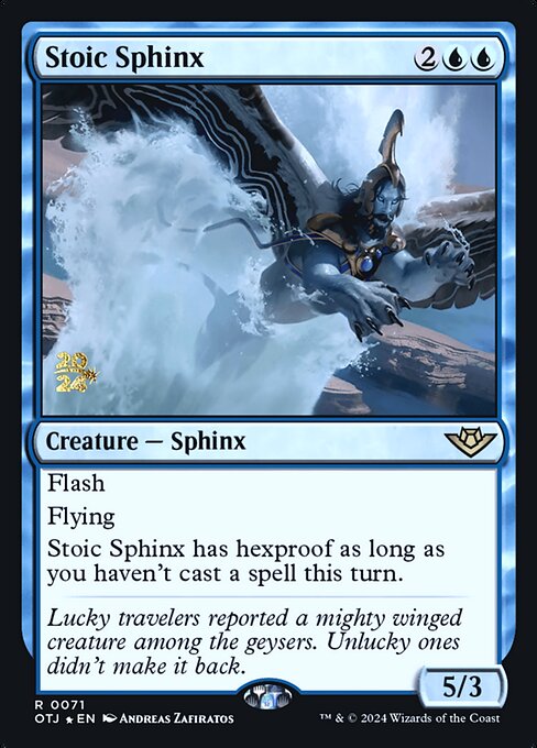 Stoic Sphinx · Outlaws of Thunder Junction Promos 71s/160