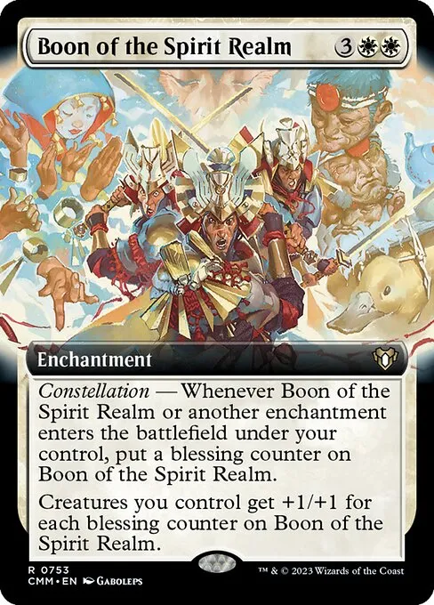 Boon of the Spirit Realm · Commander Masters 753/1067