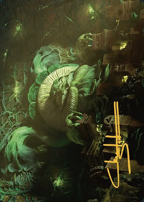The Mycotyrant // The Mycotyrant · The Lost Caverns of Ixalan Art Series 35/81