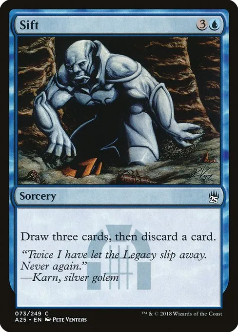 Sift · Masters 25 73/249