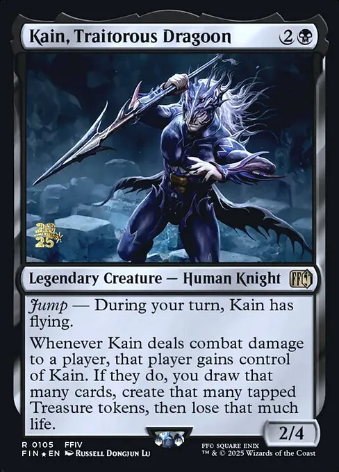 Kain, Traitorous Dragoon · Final Fantasy Promos 105s/94
