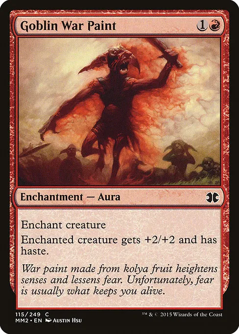 Goblin War Paint · Modern Masters 2015 115/249