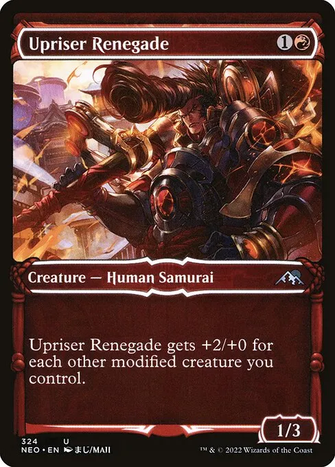 Upriser Renegade · Kamigawa: Neon Dynasty 324/531