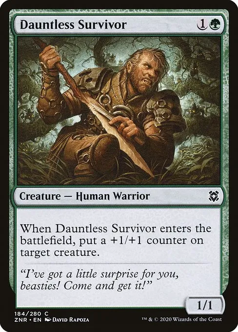 Dauntless Survivor · Zendikar Rising 184/407