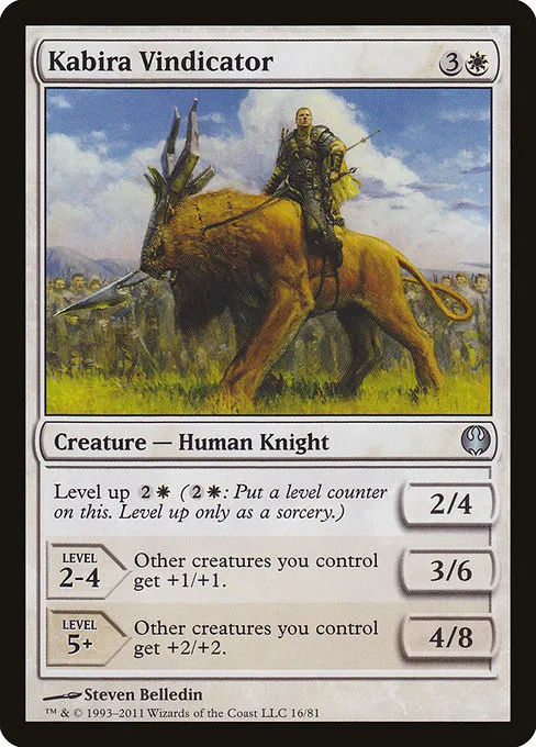 Kabira Vindicator · Duel Decks: Knights vs. Dragons 16/81