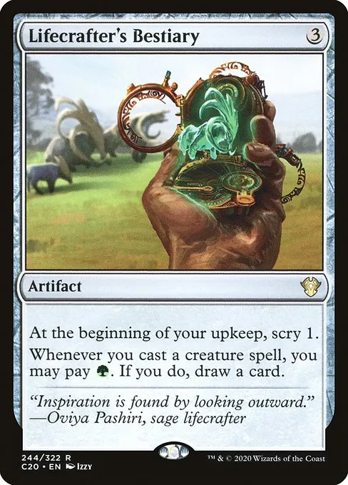 Lifecrafter's Bestiary · Commander 2020 244/322